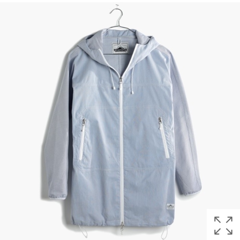 Madewell Penfield Inuvik Parka Jacket Seersucker